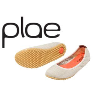 PLAE Crosby Ballet Flat in Dusty Linen